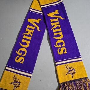 Unisex One Size Fits Most Purple and Yellow Minnesota Vikings Scarf